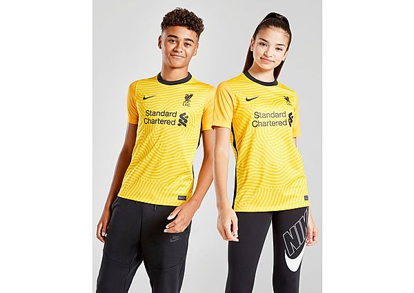 Nike Maillot Extérieur Gardien de but Liverpool FC 2020/21 Junior - Tour Yellow/University Gold/Blac