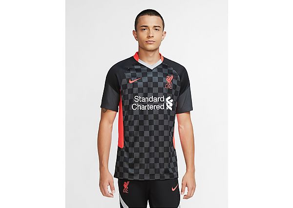 Nike Maillot Third Liverpool FC 2020/21 Homme - Anthracite/Black/Laser Crimson, Anthracite/Black/Las