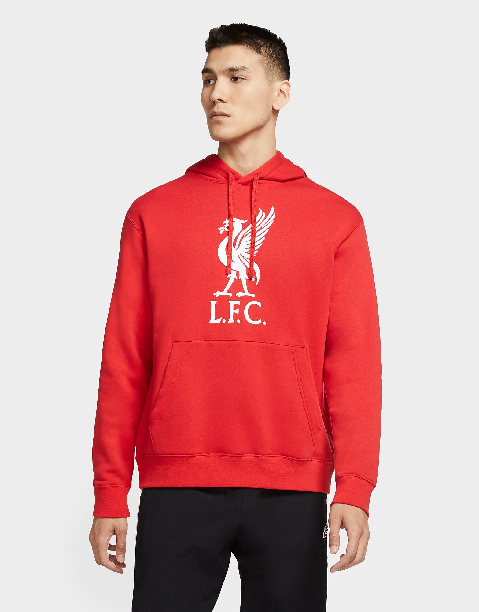 

Nike Liverpool FC Sportswear Overhead Hoodie - University Red/White/White - Mens, University Red/White/White