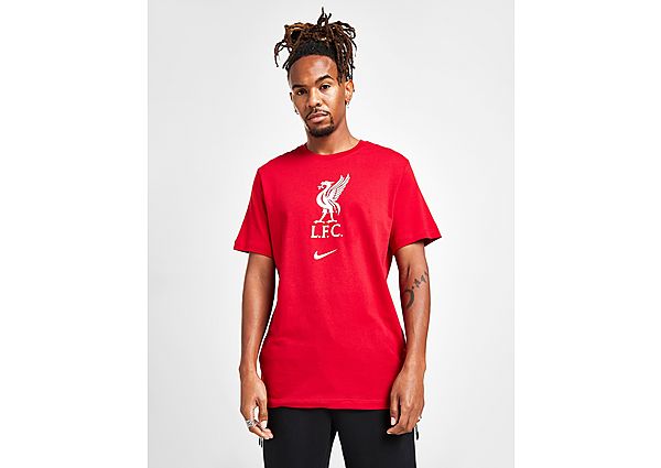 Nike T-shirt Liverpool FC Crest Manches courtes Homme - Gym Red/White, Gym Red/White
