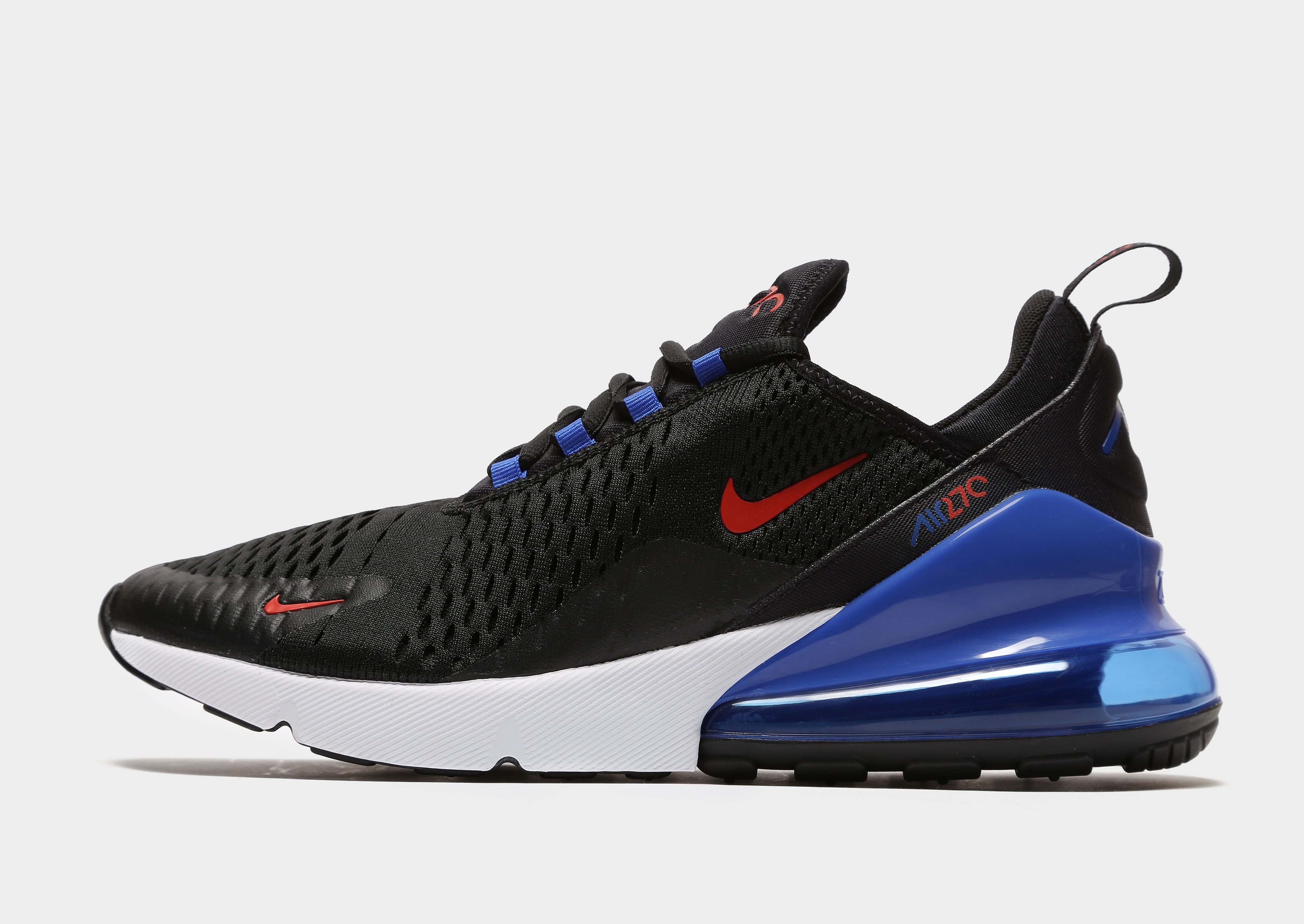 

Nike Air Max 270 - Black/Hyper Royal/White/Chile Red/Blue - Mens, Black/Hyper Royal/White/Chile Red/Blue