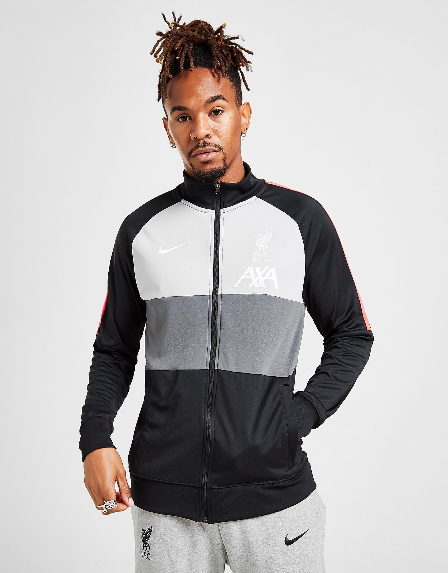 

Nike Liverpool FC I96 Track Jacket - Black/Dark Grey/Wolf Grey/White/Grey - Mens, Black/Dark Grey/Wolf Grey/White/Grey