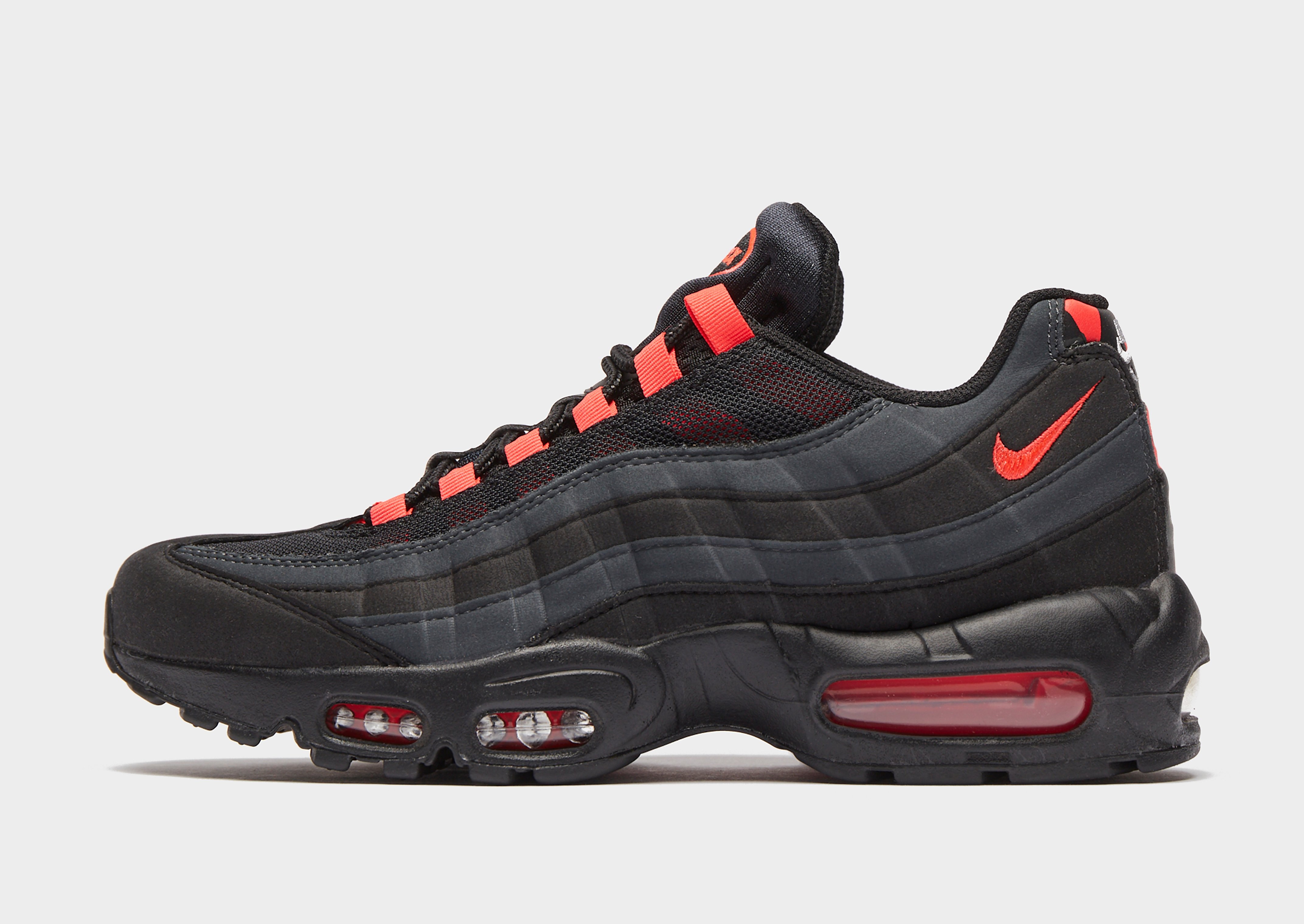 

Nike Air Max 95 - Only at JD - Black - Mens, Black