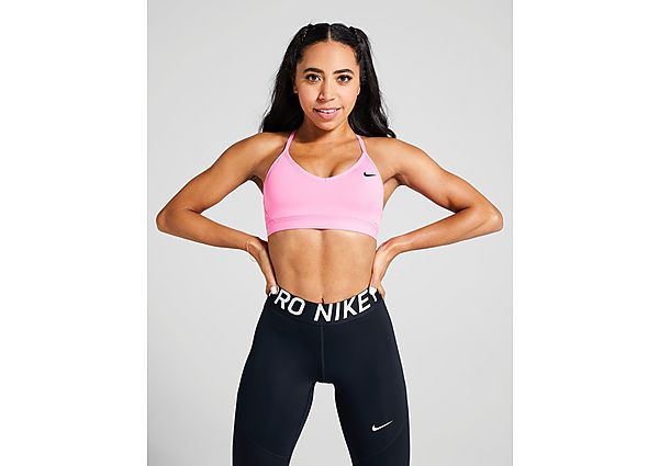 Nike Soutien-gorge Training Indy Femme - Pink Glow/Pink Glow/Pink Glow/Black, Pink Glow/Pink Glow/Pi