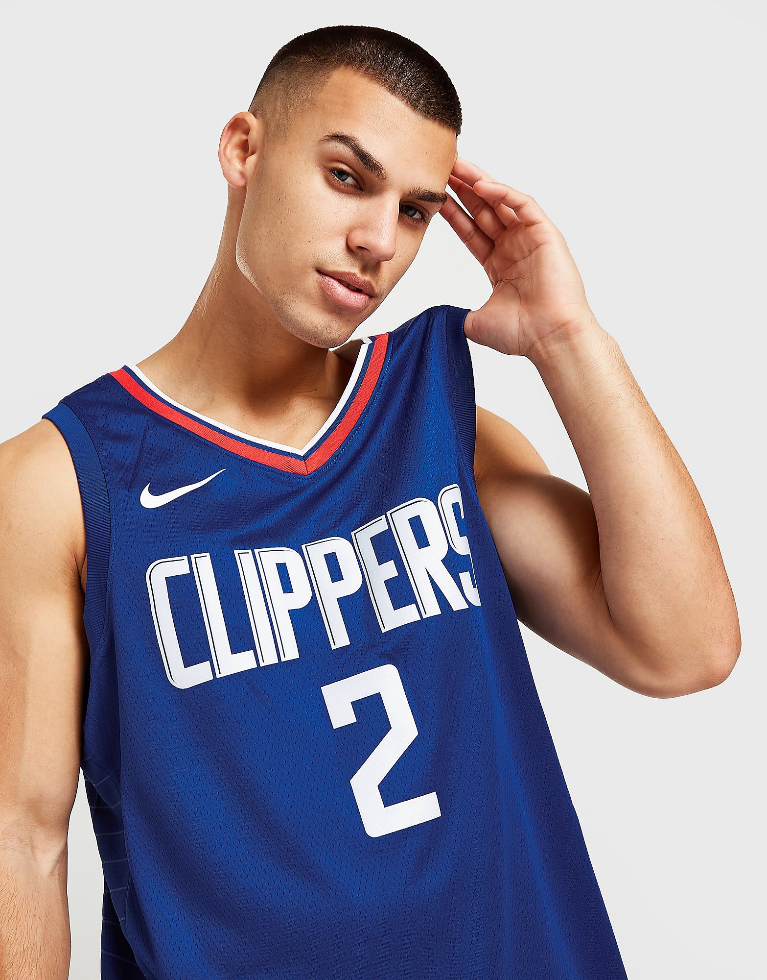 

Nike NBA LA Clippers Leonard #2 Swingman Jersey - Rush Blue/White/University Red - Mens, Rush Blue/White/University Red