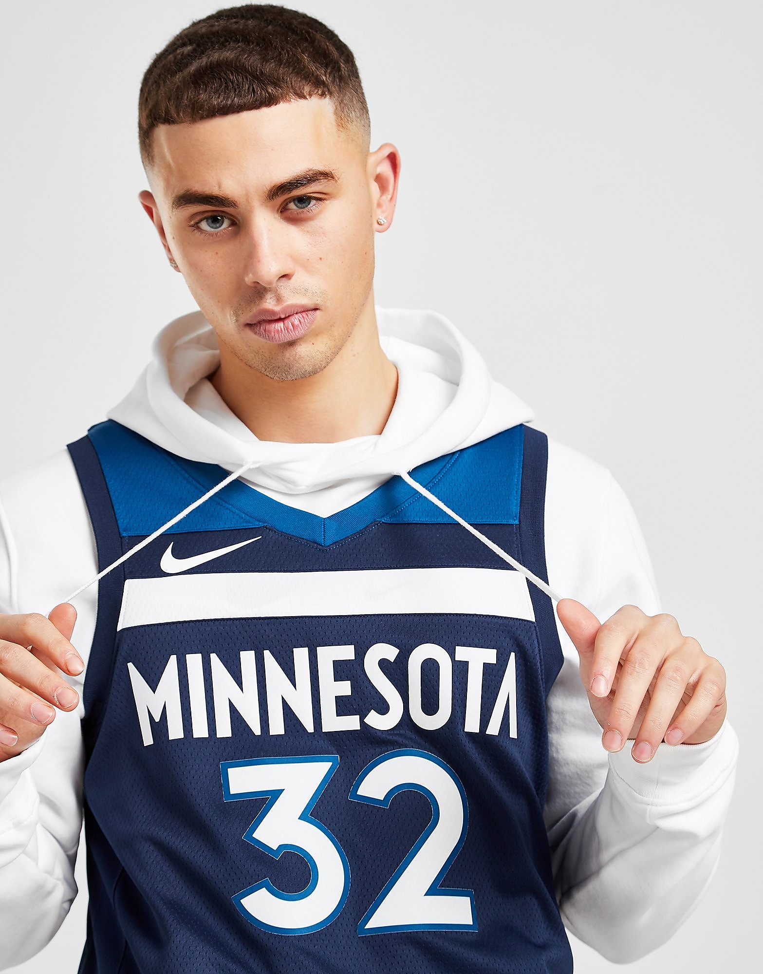Nike NBA Minnesota Timberwolves Towns #32 SM Jersey - College Navy - Mens, College Navy