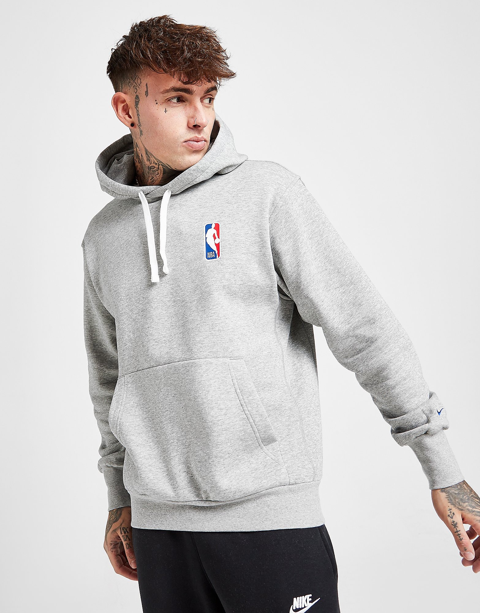 

Nike NBA Team 31 Overhead Hoodie - Dark Grey Heather/Rush Blue - Mens, Dark Grey Heather/Rush Blue