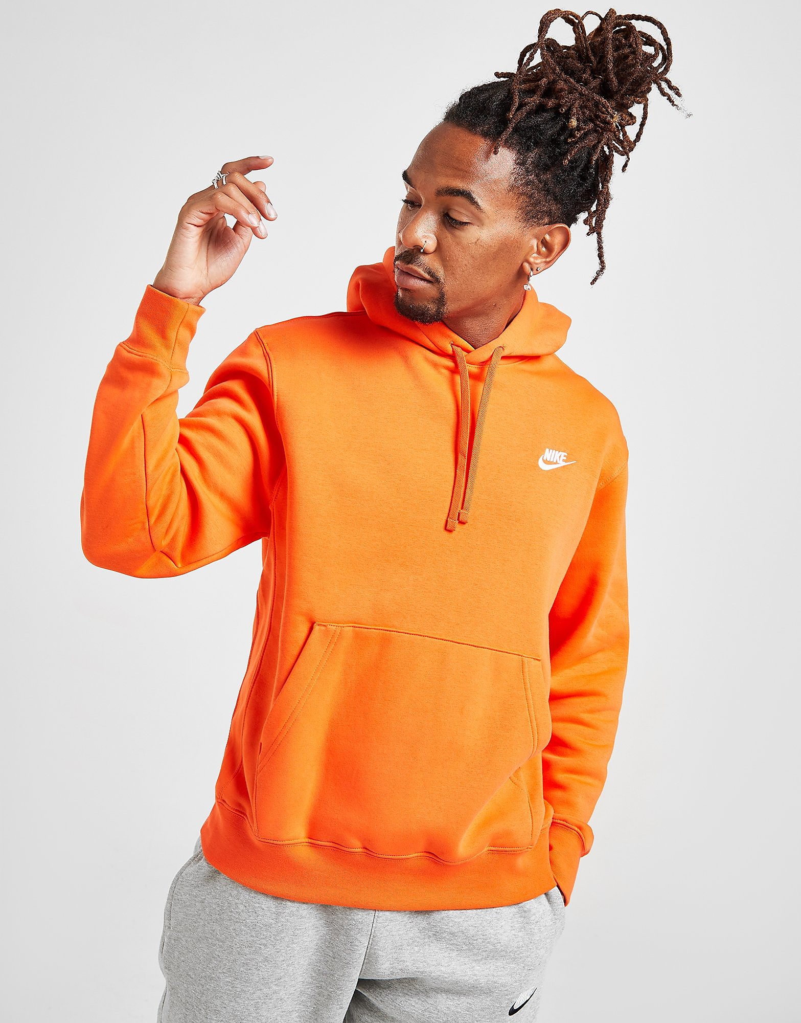

Nike Foundation Hoodie - Orange/Orange - Mens, Orange/Orange