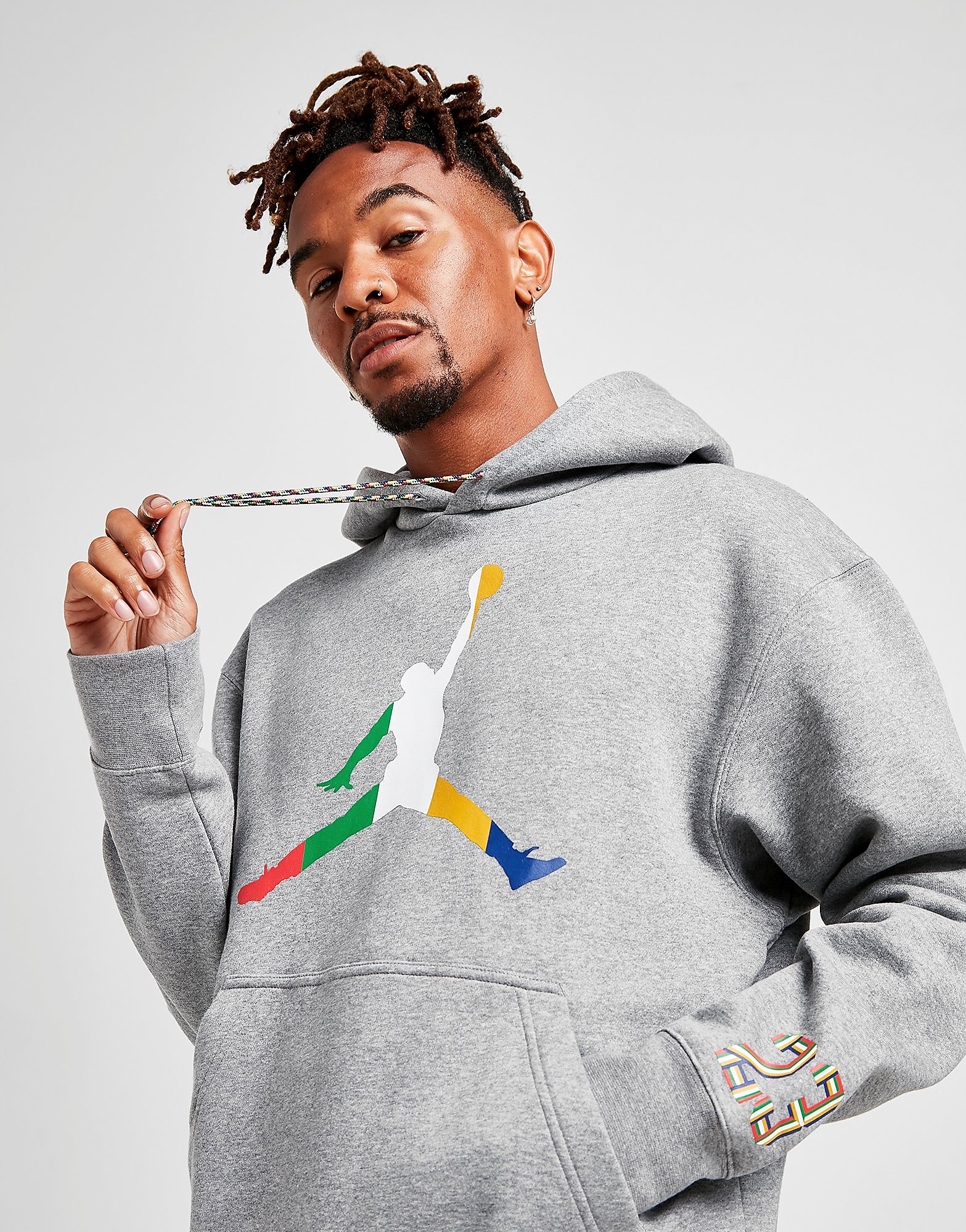 

Jordan Sport DNA Hoodie - Carbon Heather/GRY - Mens, Carbon Heather/GRY