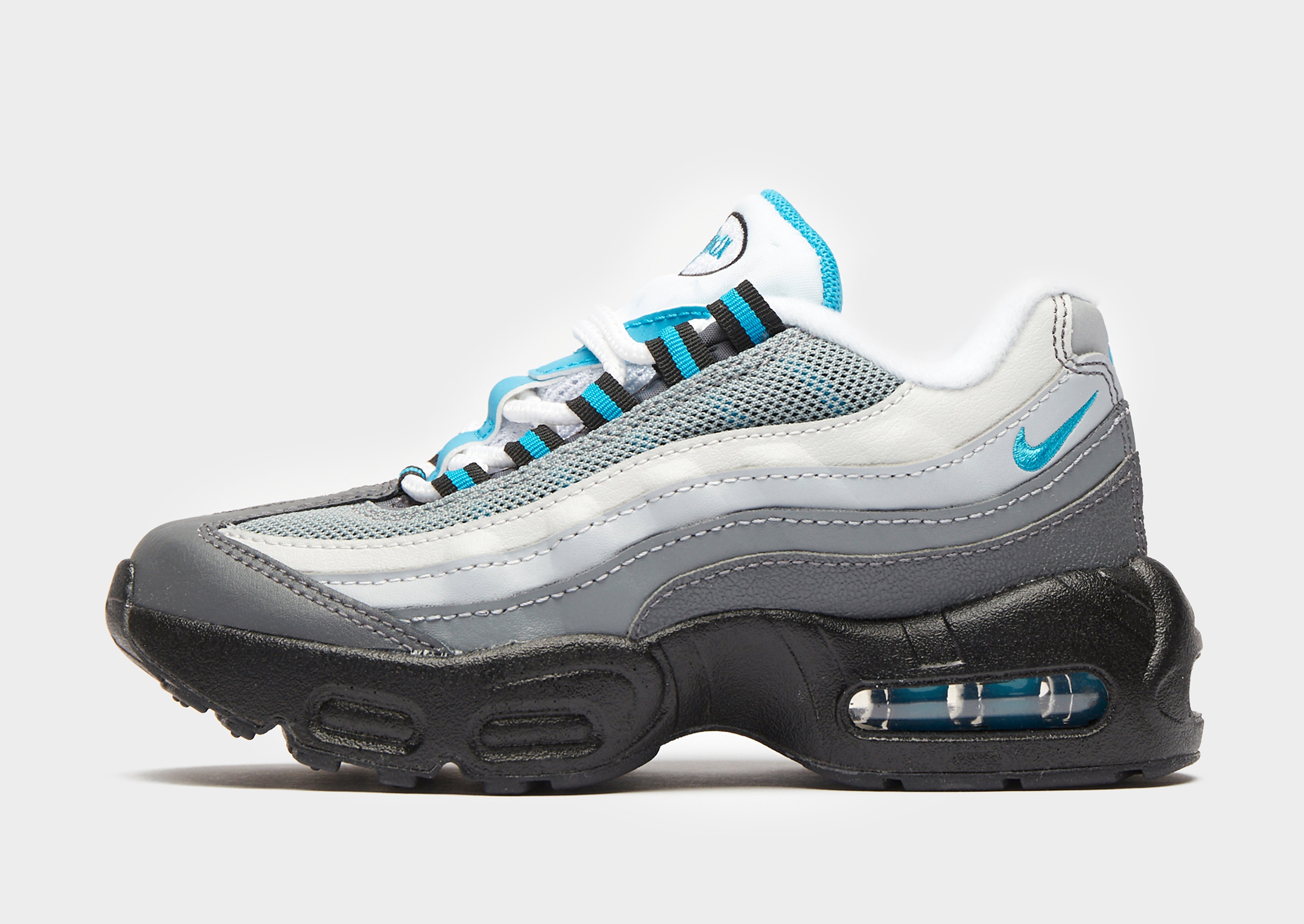 

Nike Air Max 95 Children - Dark Grey/Cool Grey/Wolf Grey/Laser Blue/Blue - Kids, Dark Grey/Cool Grey/Wolf Grey/Laser Blue/Blue