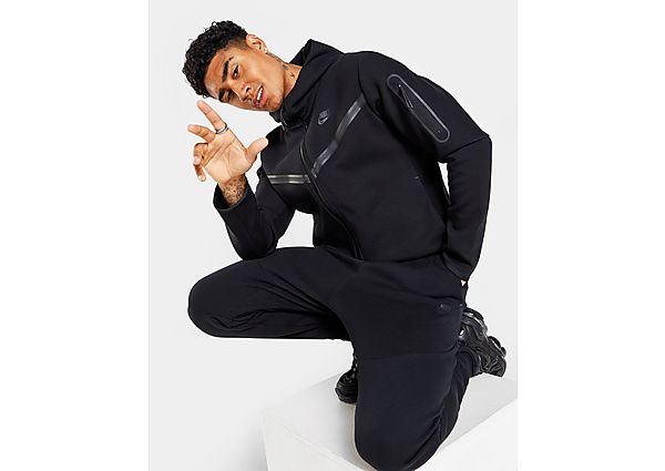 Nike Sweat à capuche Tech Fleece Full Zip Homme - Black/Black, Black/Black