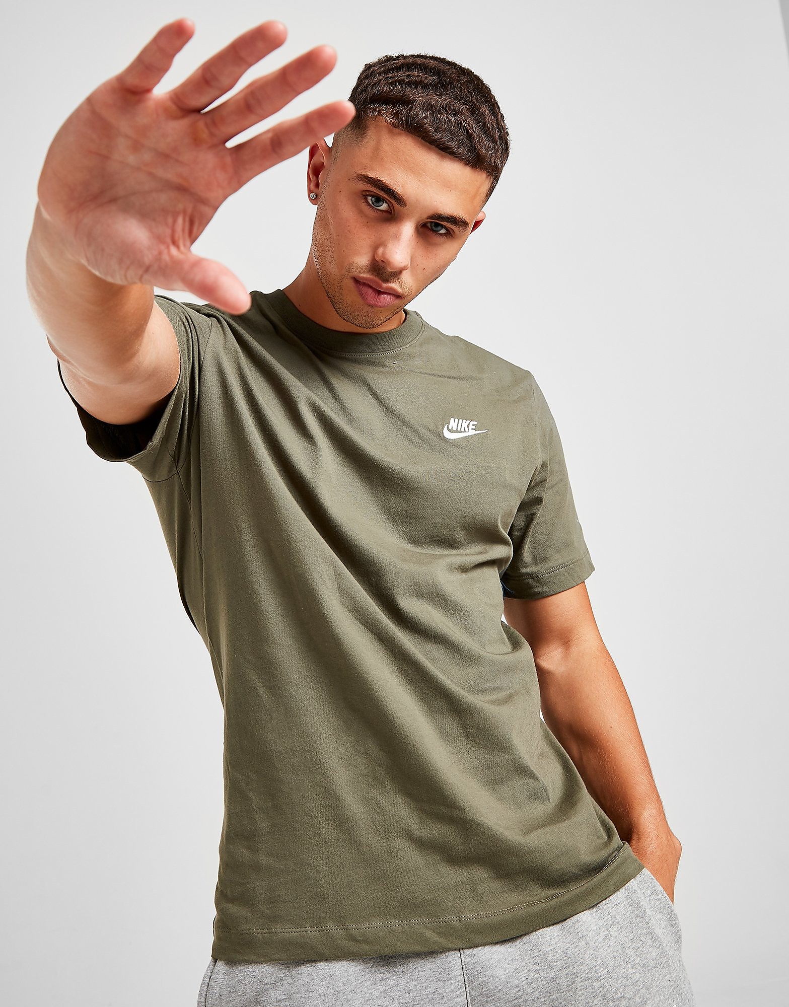 

Nike Club Short Sleeve T-Shirt - Twilight Marsh/White - Mens, Twilight Marsh/White