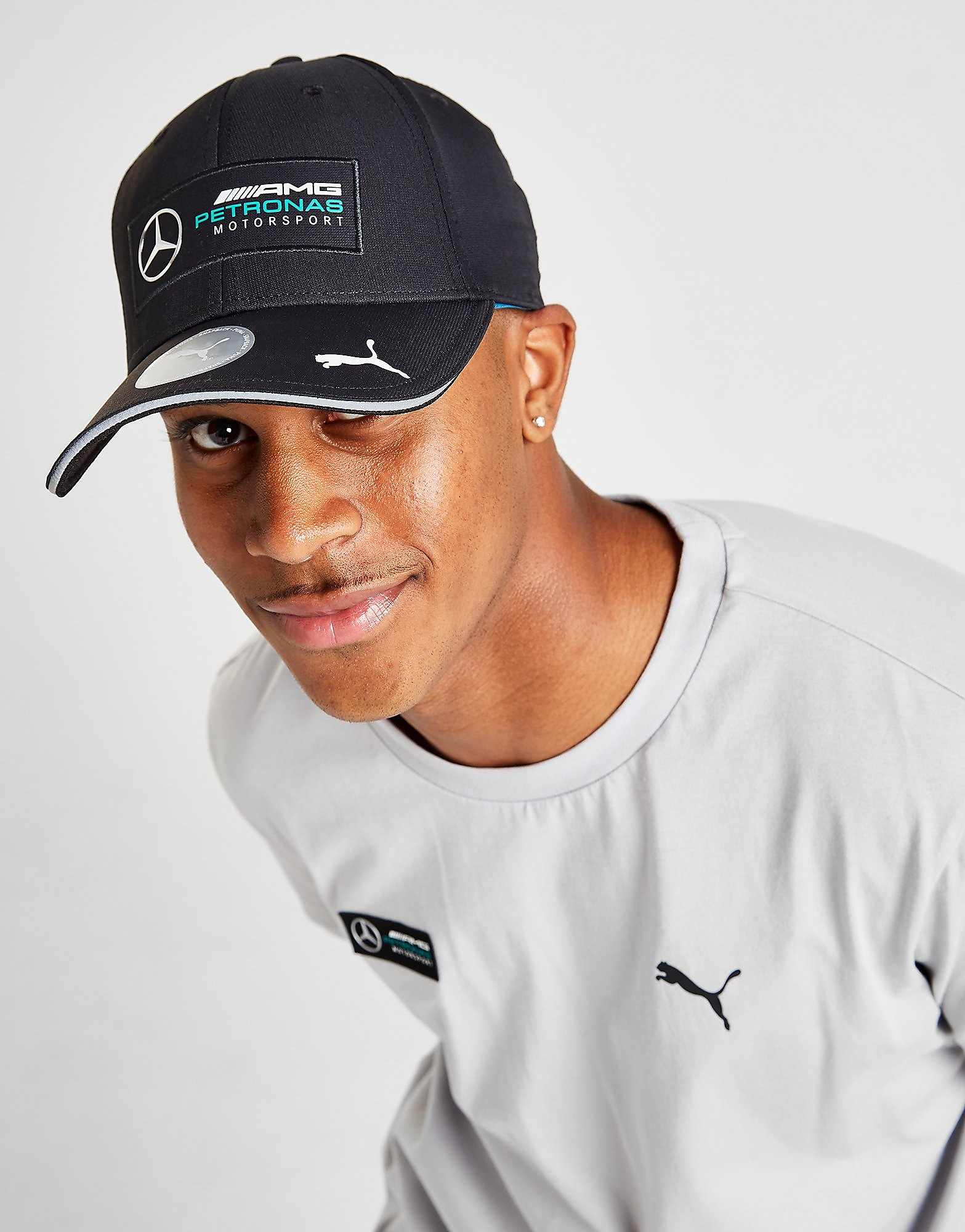 

Puma Mercedes Baseball Cap - Black - Womens, Black