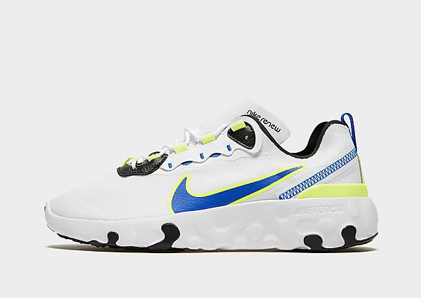 Nike Chaussure Nike Renew Element 55 pour Enfant plus âgé - White/Volt/Racer Blue, White/Volt/Racer