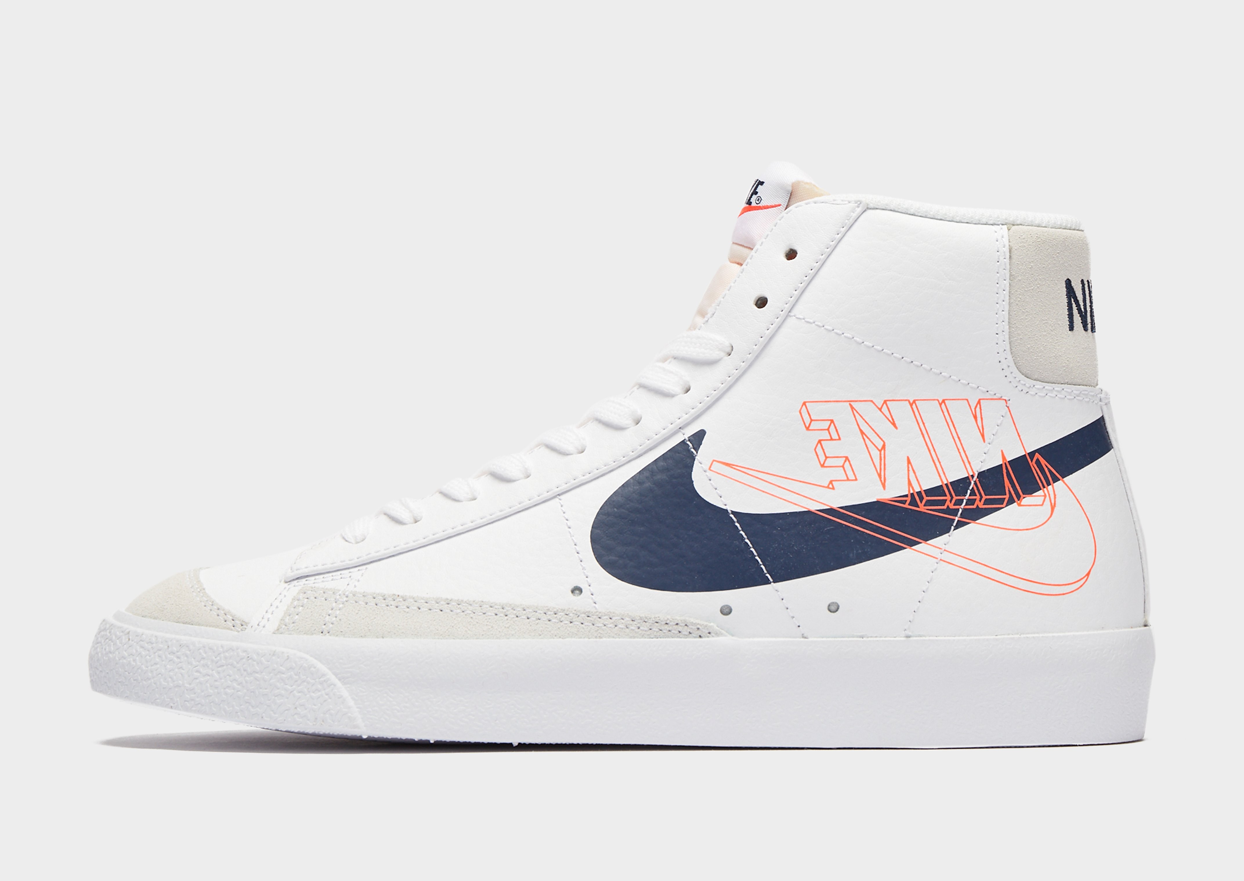 

Nike Blazer Mid '77 - White/Sail/Summit White/Midnight Navy - Mens, White/Sail/Summit White/Midnight Navy