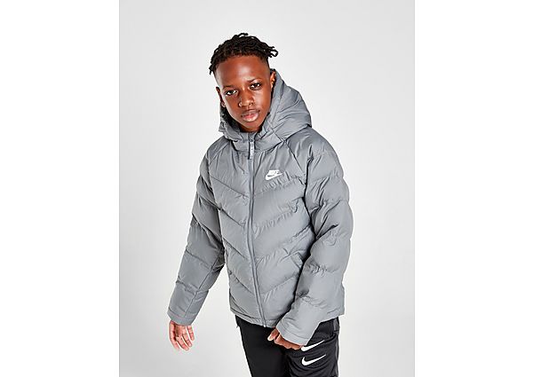 Nike Veste Sportswear Padded Junior - Smoke Grey/Smoke Grey/Smoke Grey/White, Smoke Grey/Smoke Grey/