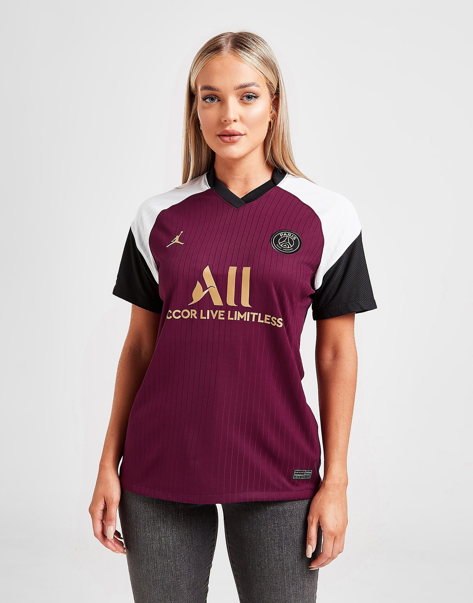 

Jordan Paris Saint Germain 2020/21 Third Shirt Women's - Purple/White/Black, Purple/White/Black