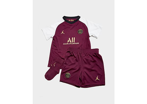 Nike Kit Third Paris Saint-Germain 2020/21 Bébé - Bordeaux/Truly Gold, Bordeaux/Truly Gold