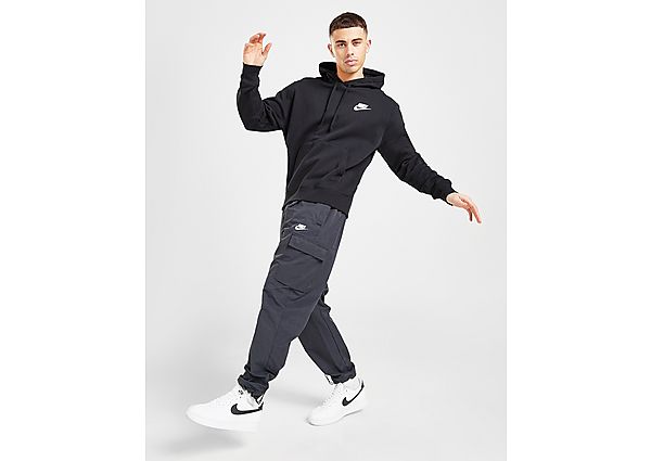 Nike Pantalon Woven Homme - Black/White, Black/White