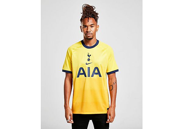 Nike Maillot Third Tottenham Hotspur FC 2020/21 Homme - Tour Yellow/Binary Blue, Tour Yellow/Binary