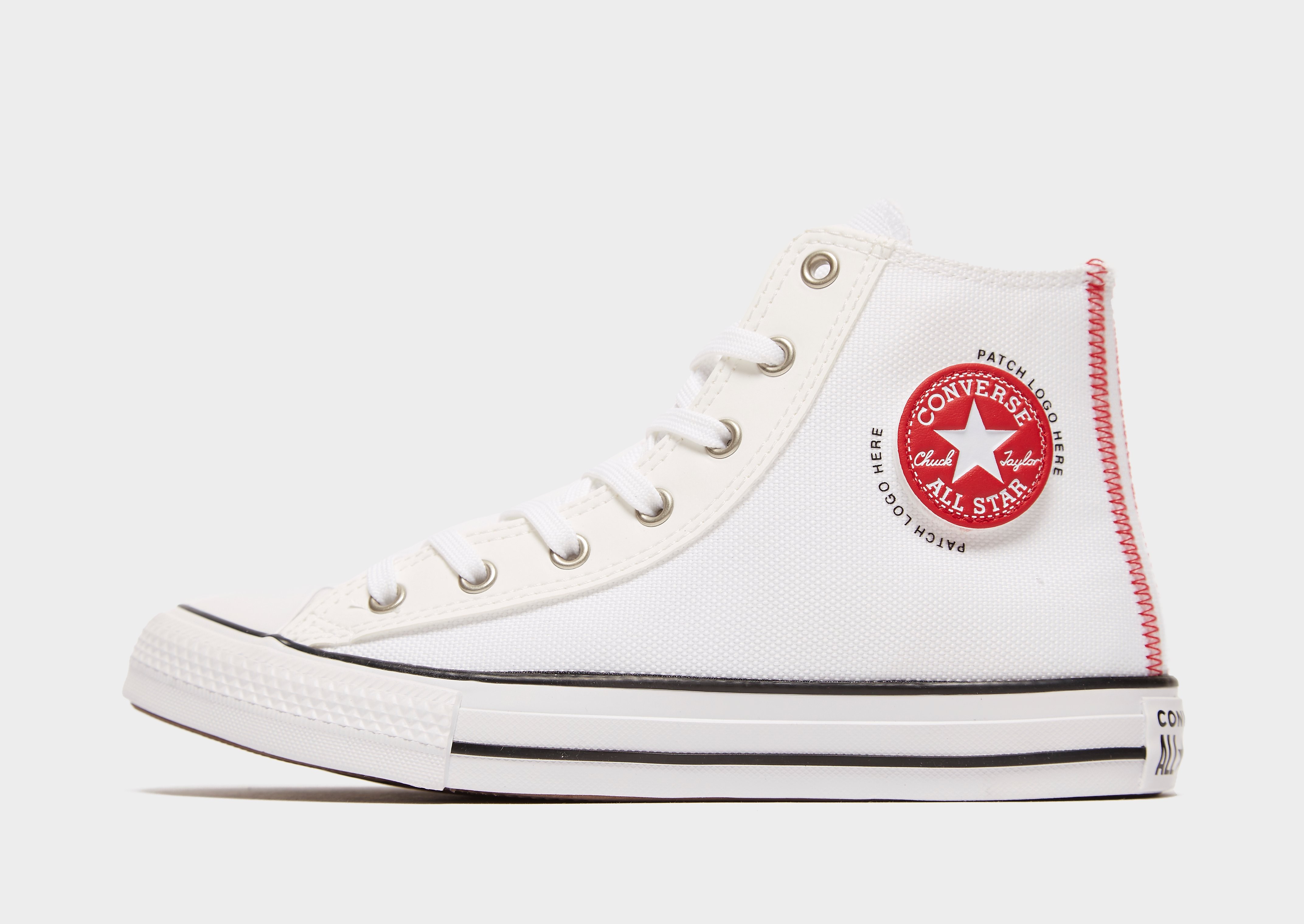 Converse Chuck Taylor All Star High Junior - White/Red - Kids, White/Red
