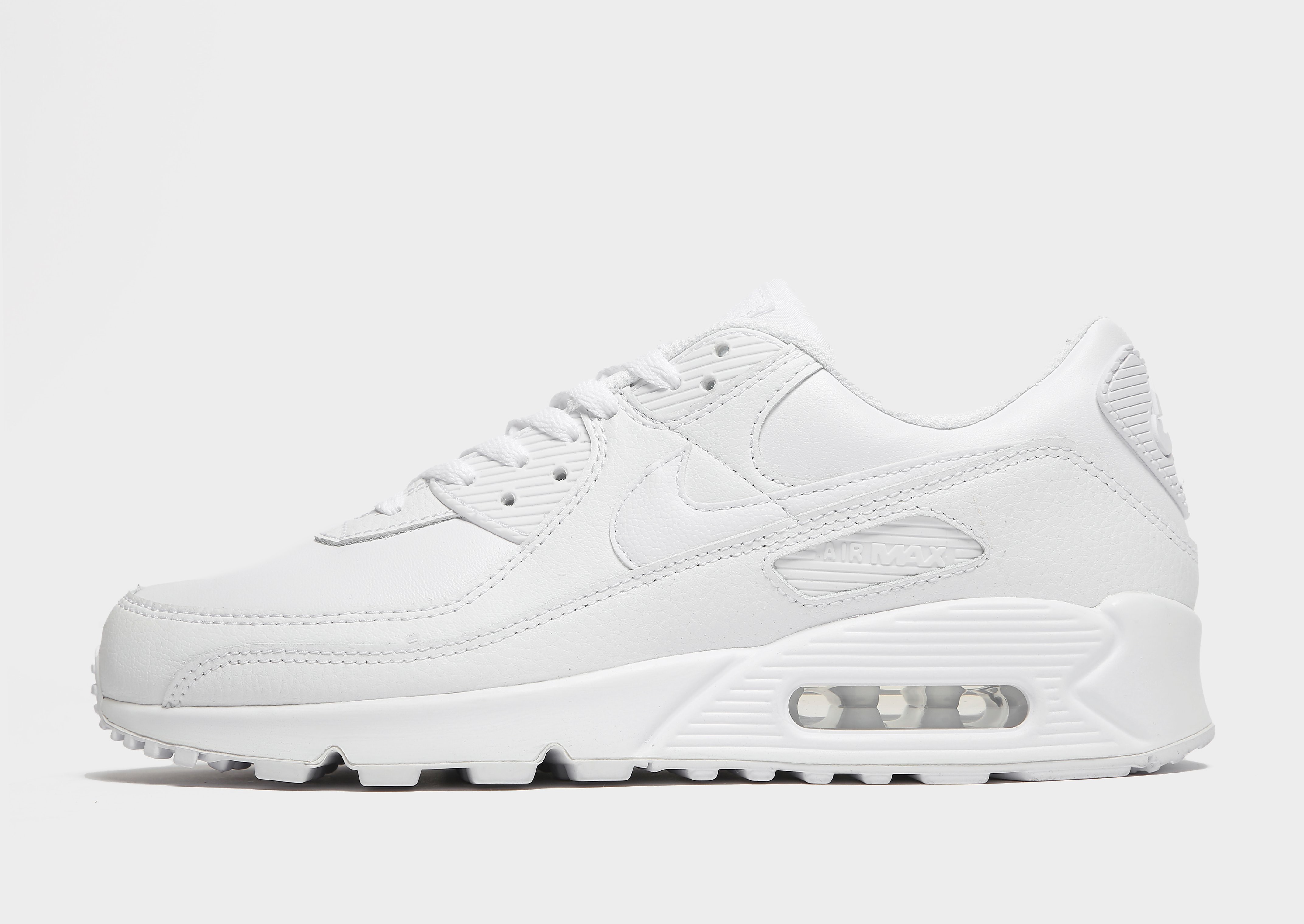 

Nike Air Max 90 - White/White/White/White - Mens, White/White/White/White