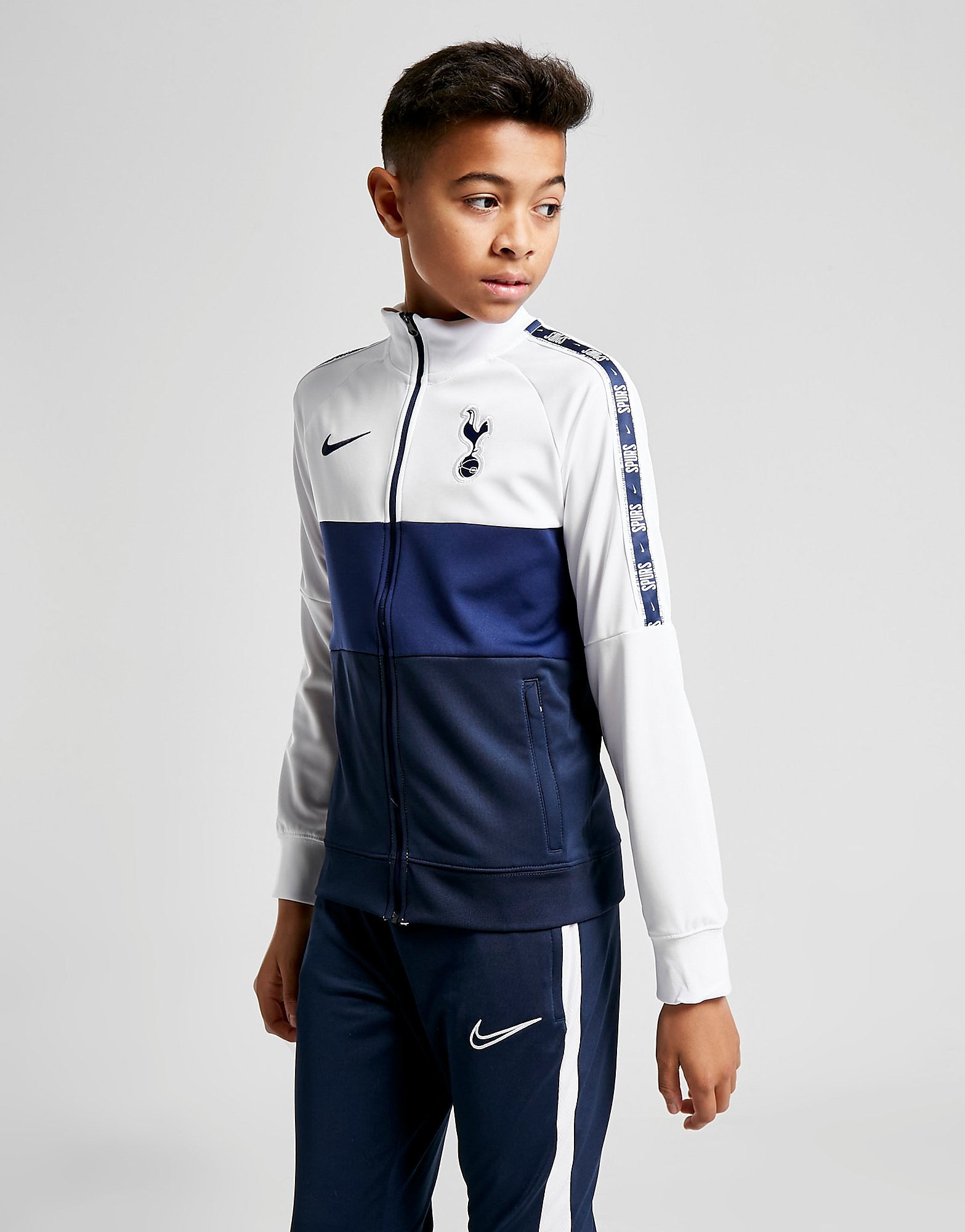 

Nike Tottenham Hotspur FC I96 Track Jacket Junior - White/Obsidian/Binary Blue/Binary Blue/Blue - Kids, White/Obsidian/Binary Blue/Binary Blue/Blue