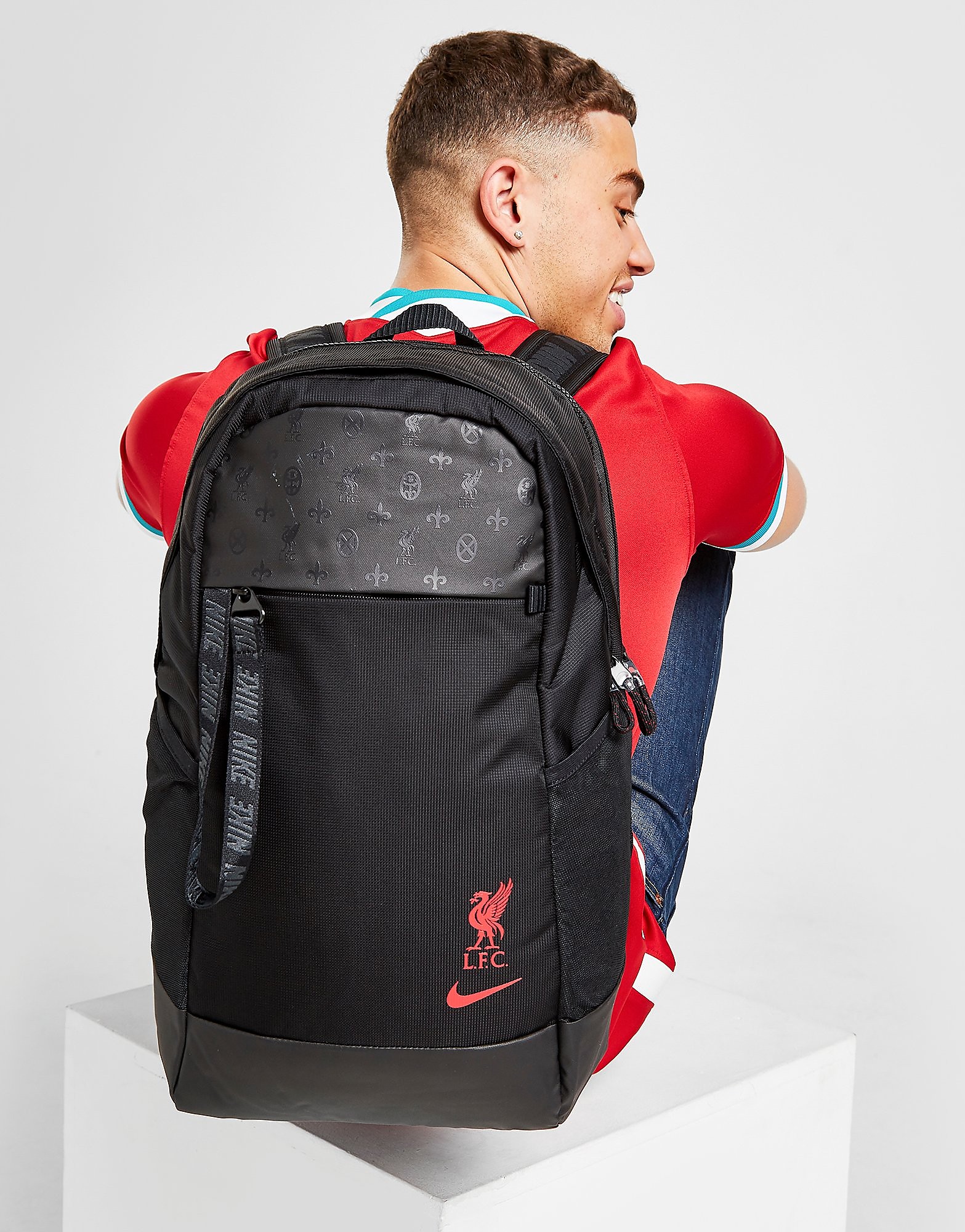 

Nike Liverpool FC Backpack - Black - Mens, Black