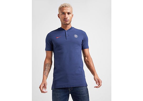 Nike Polo Paris Saint-Germain Homme - Midnight Navy/University Red, Midnight Navy/University Red