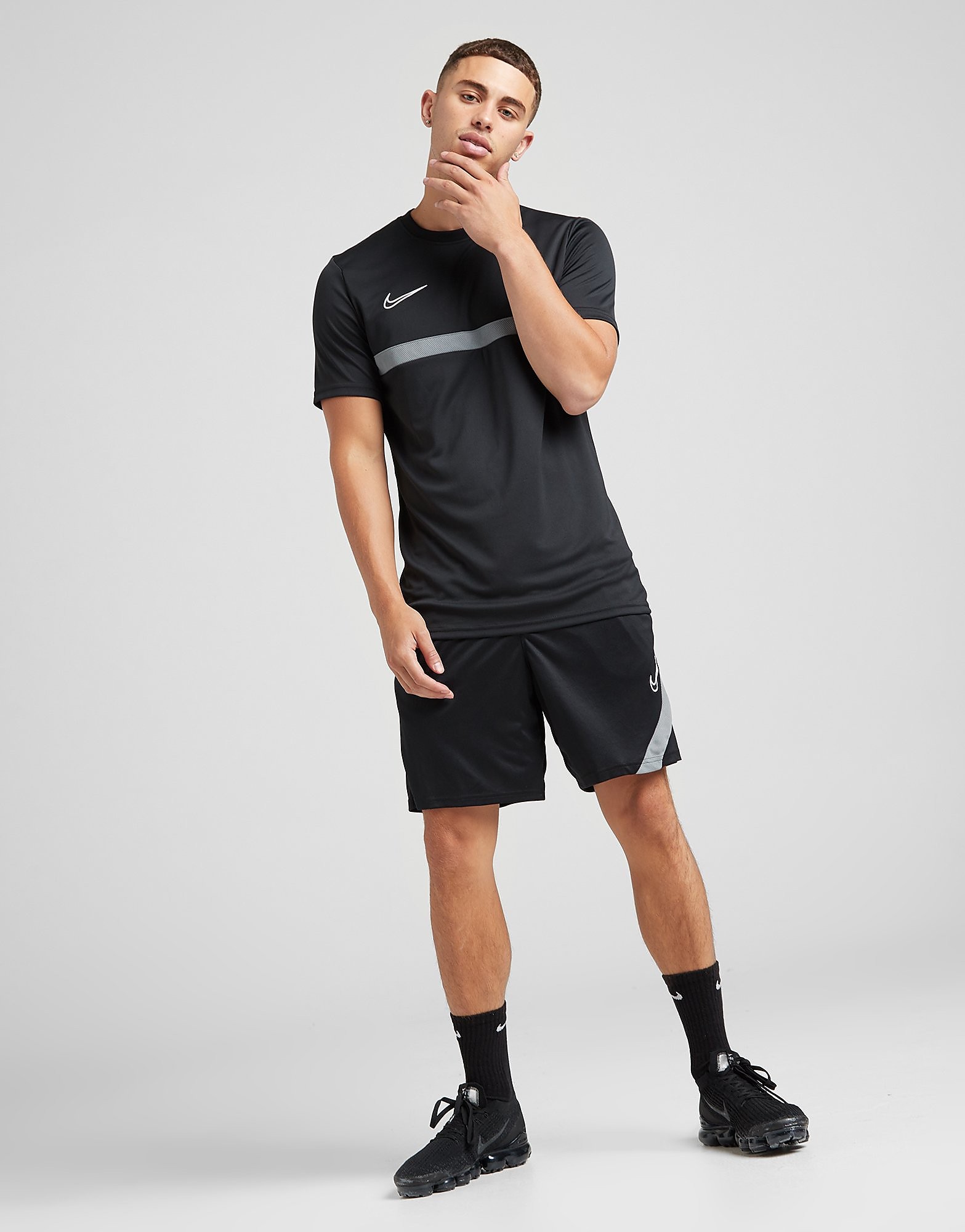 

Nike Academy Pro Next Gen Shorts - Only at JD - Black/Smoke Grey/White/Grey - Mens, Black/Smoke Grey/White/Grey