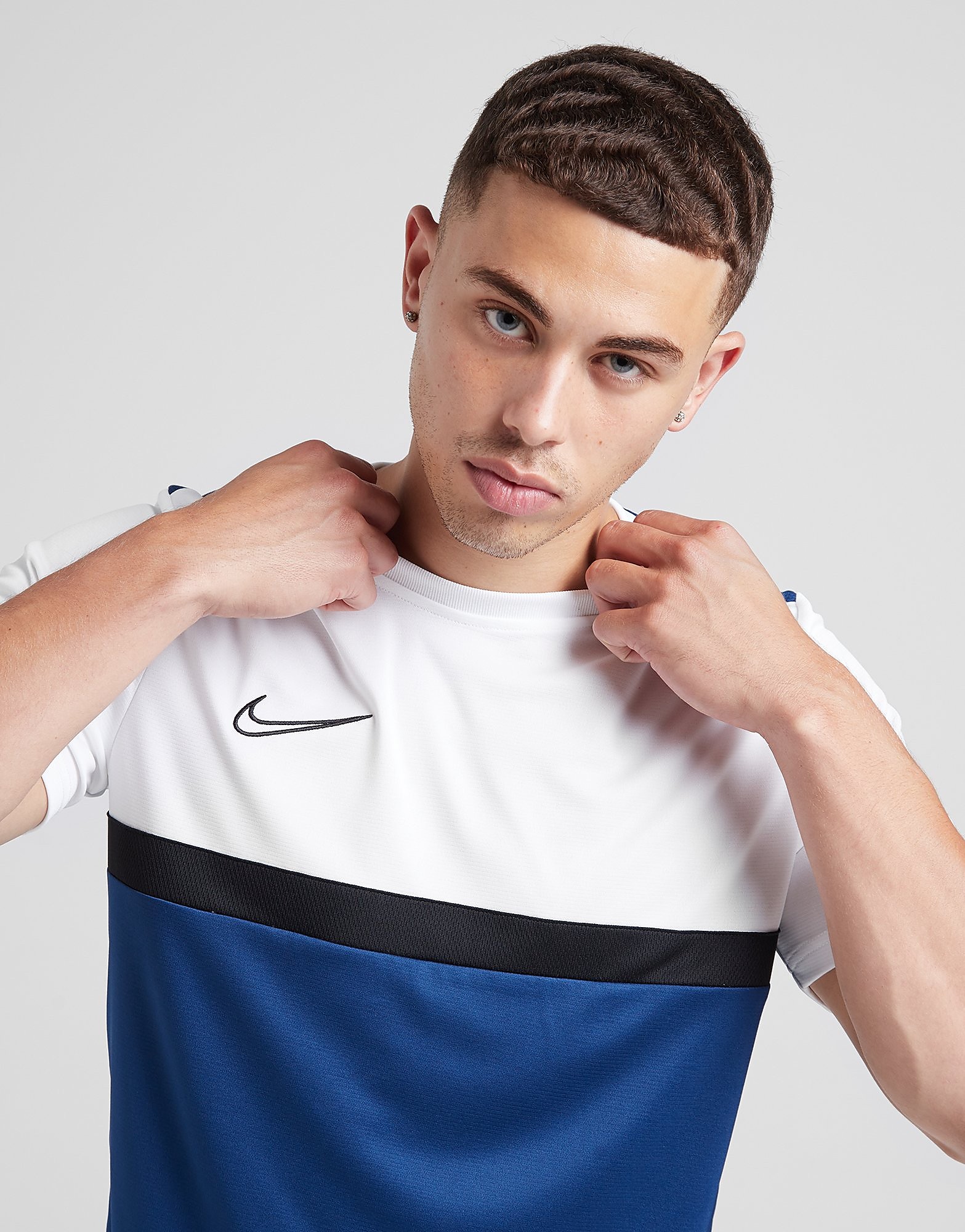 

Nike Next Gen T-Shirt - Only at JD - Coastal Blue/White/Black/Black/White - Mens, Coastal Blue/White/Black/Black/White