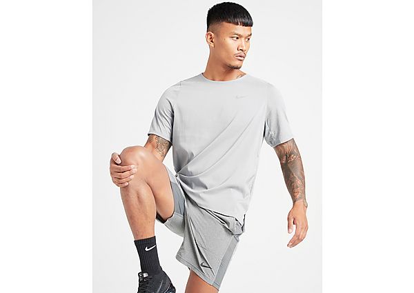 Nike Haut de running hybride Nike Breathe Rise 365 pour Homme - Particle Grey/Particle Grey, Particl