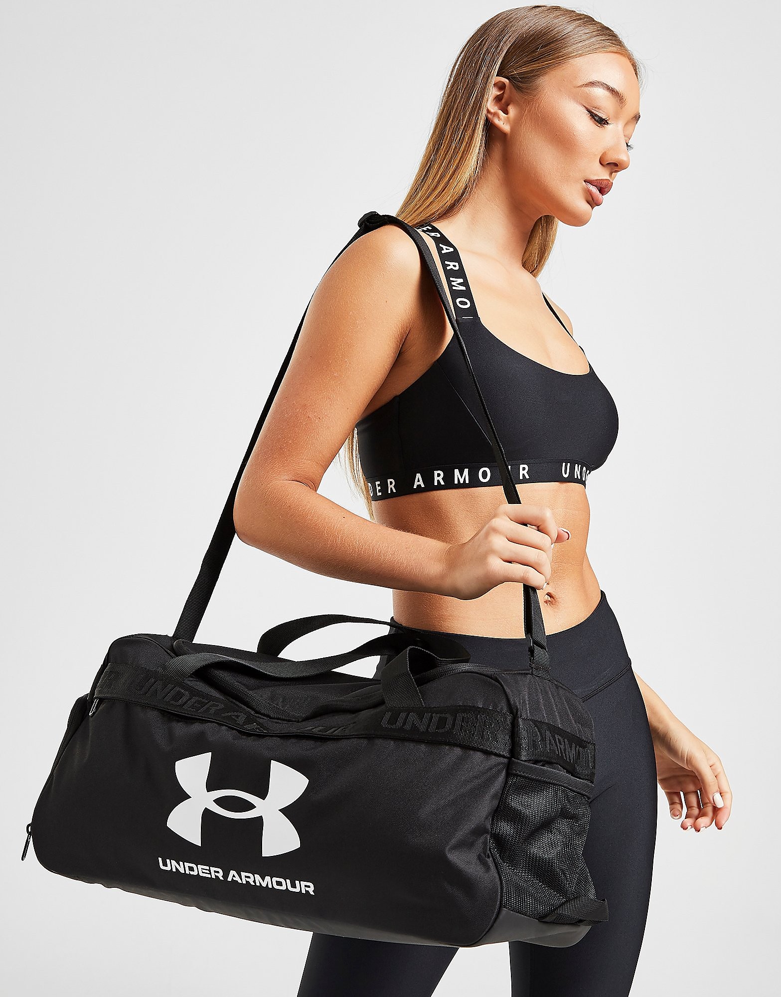 

Under Armour Louden Small Grip Bag - Only at JD - Black/White - Womens, Black/White