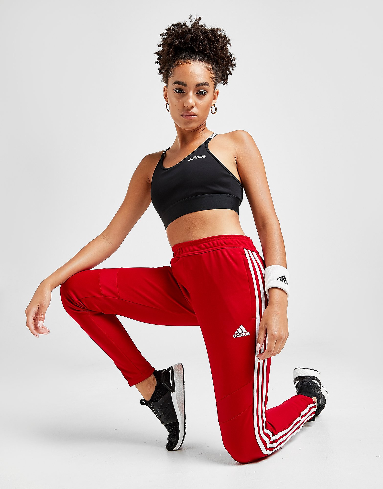 

adidas Tiro Track Pants - Power Red / White, Power Red / White