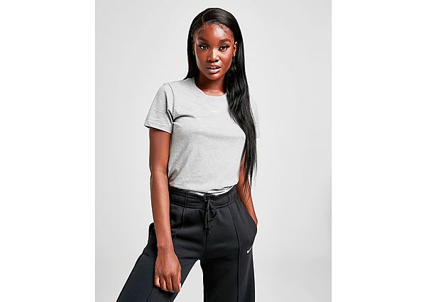 Nike T-Shirt Essential Slim Femme - Dark Grey Heather/White, Dark Grey Heather/White