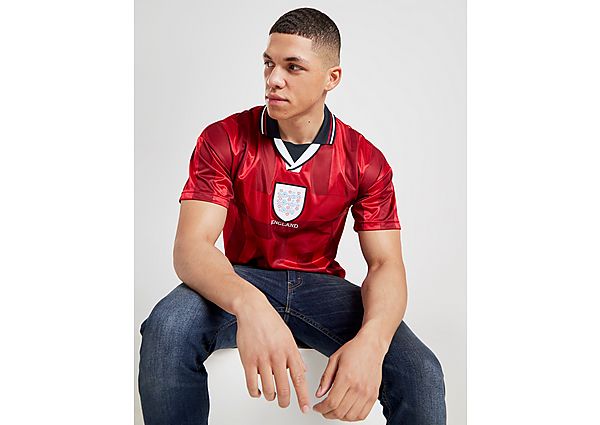 Score Draw Maillot Extérieur England '98 Coupe du Monde Homme - Red, Red