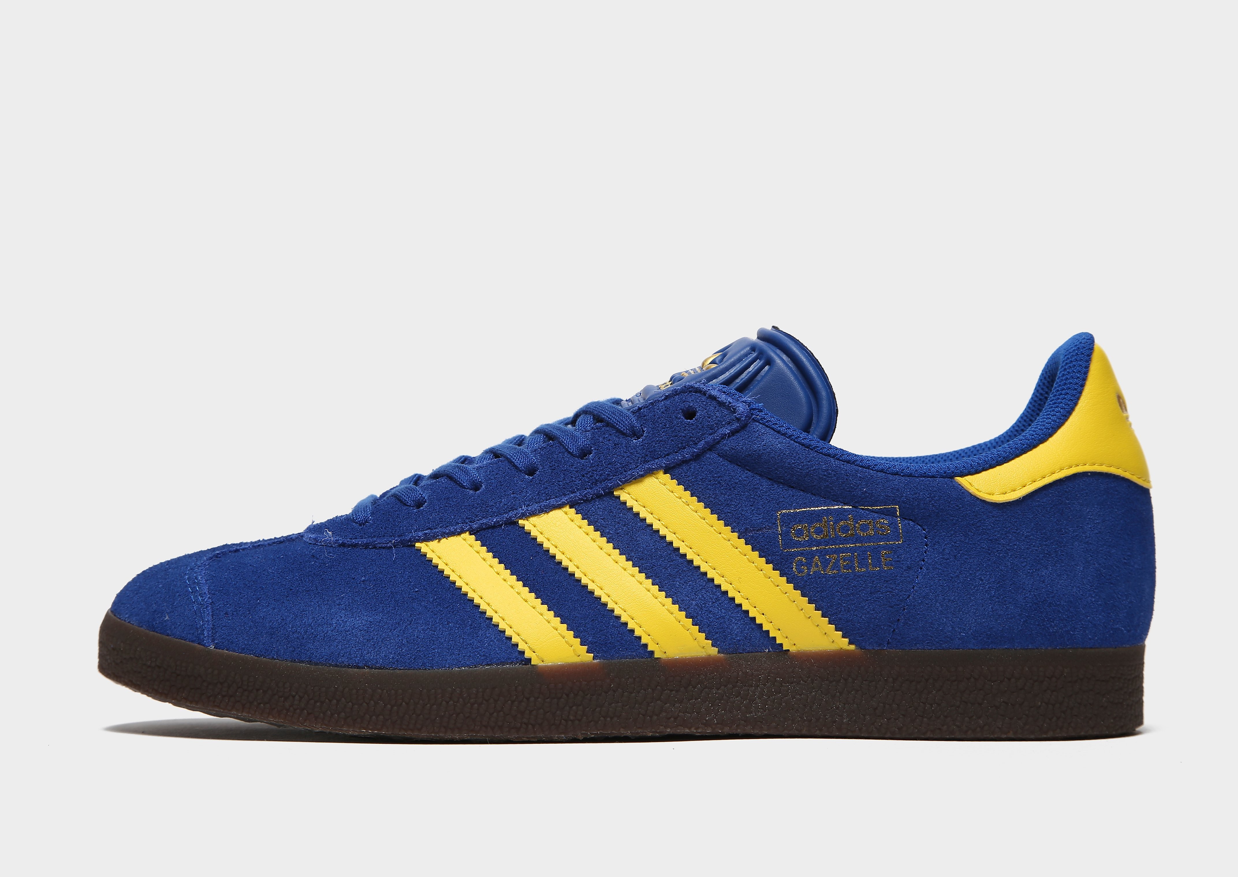 

adidas Originals Gazelle - Only at JD - Blue/Yellow - Mens, Blue/Yellow