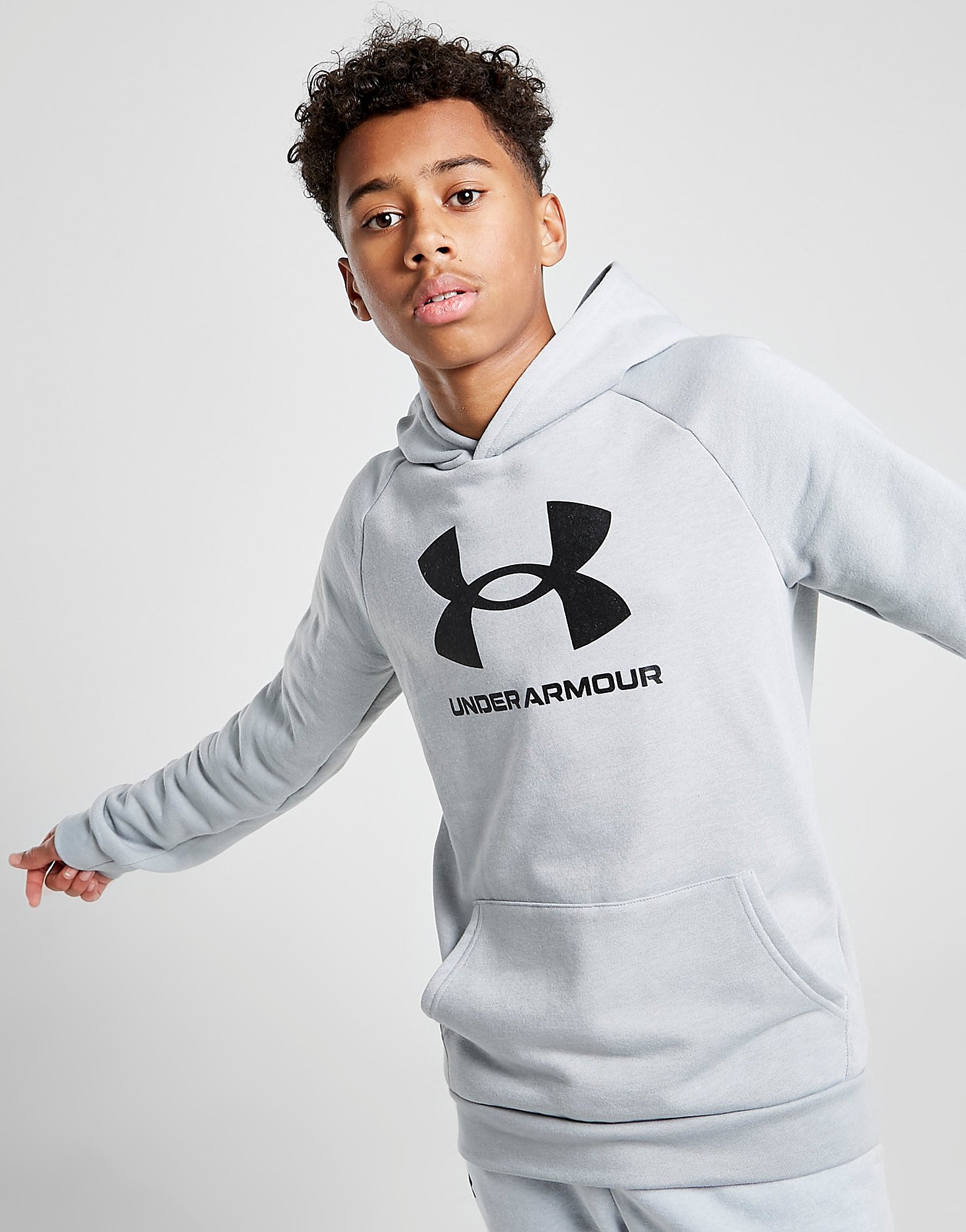 

Under Armour Rival Fleece Logo Hoodie Junior - Grey - Kids, Grey
