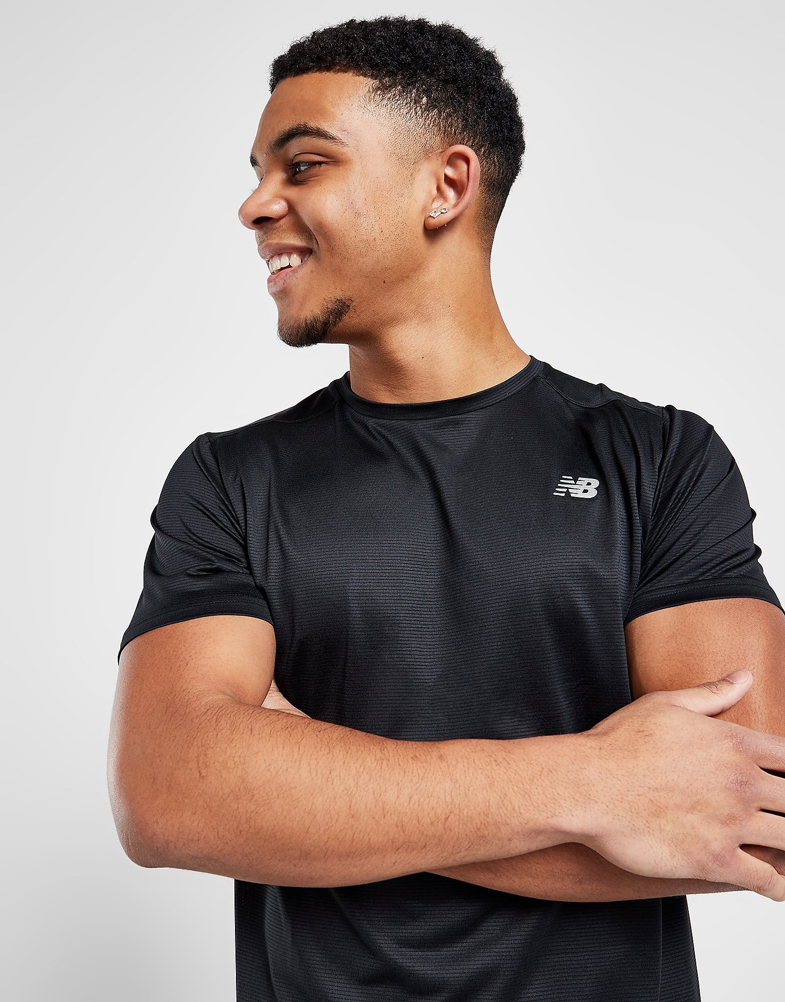 

New Balance Accelerate T-Shirt - Black, Black