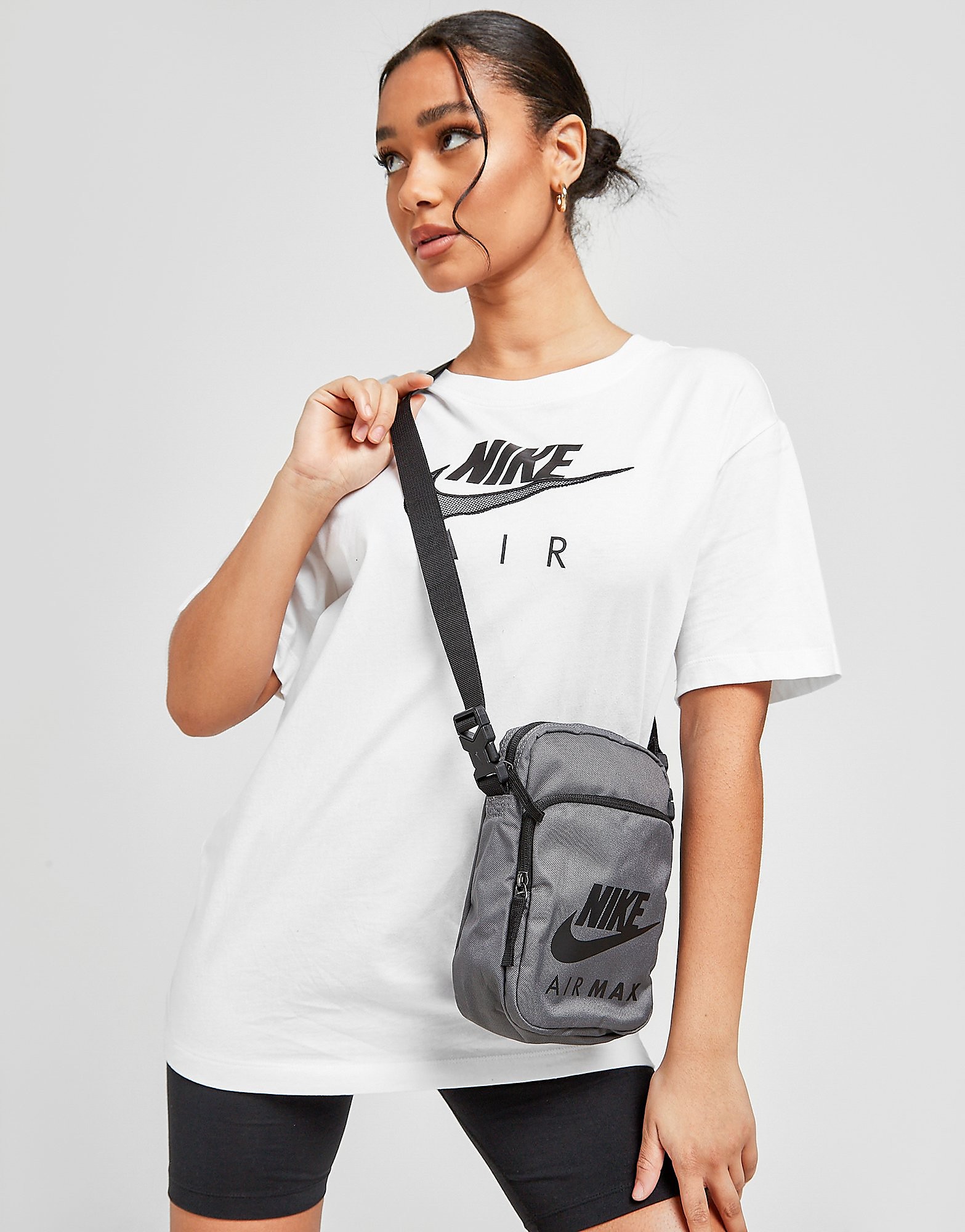 

Nike Air Max Crossbody Bag - Only at JD - Dark Grey/Dark Grey/Black/Black - Womens, Dark Grey/Dark Grey/Black/Black