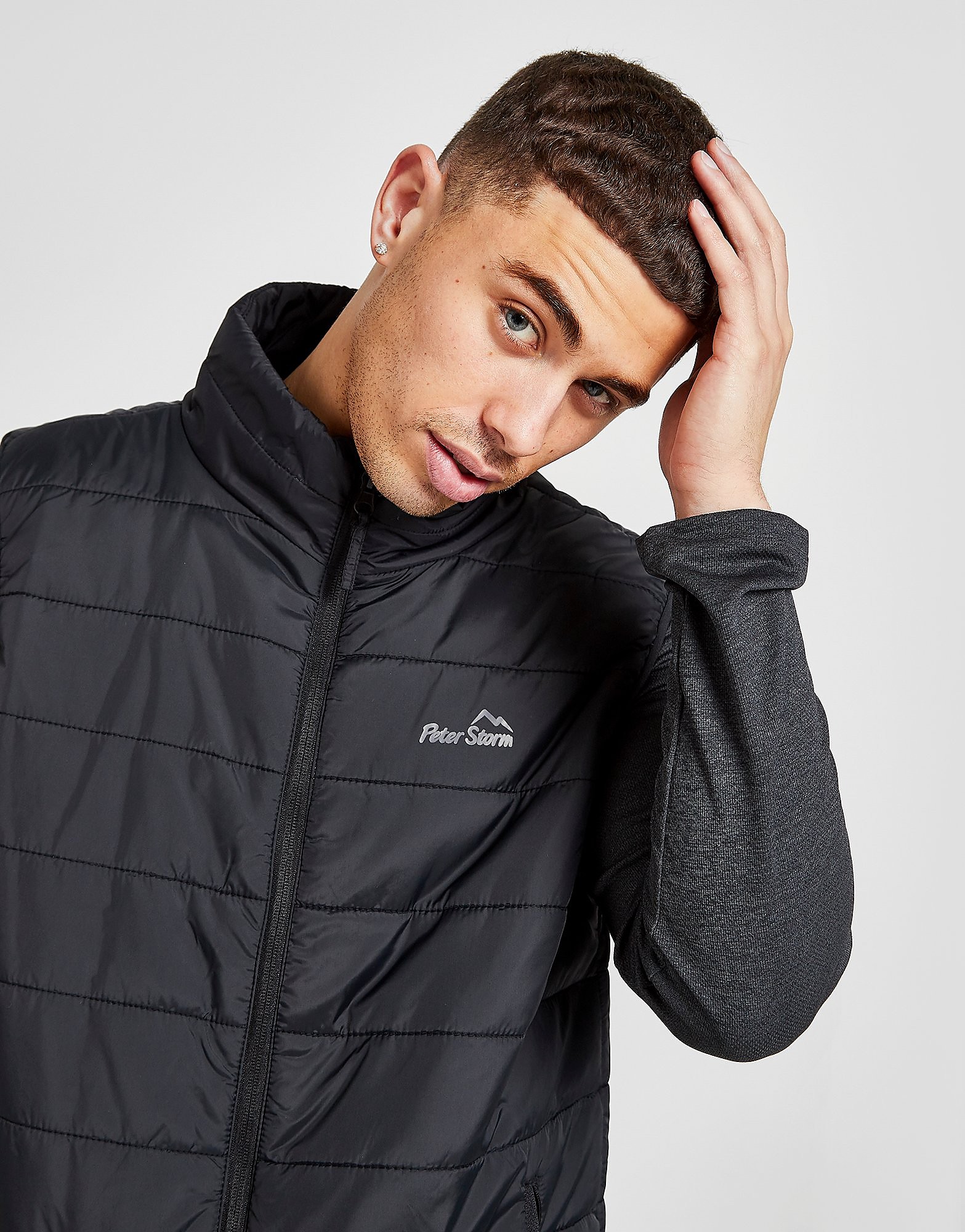 Peter Storm Blisco Gilet - Black/Black - Mens, Black/Black