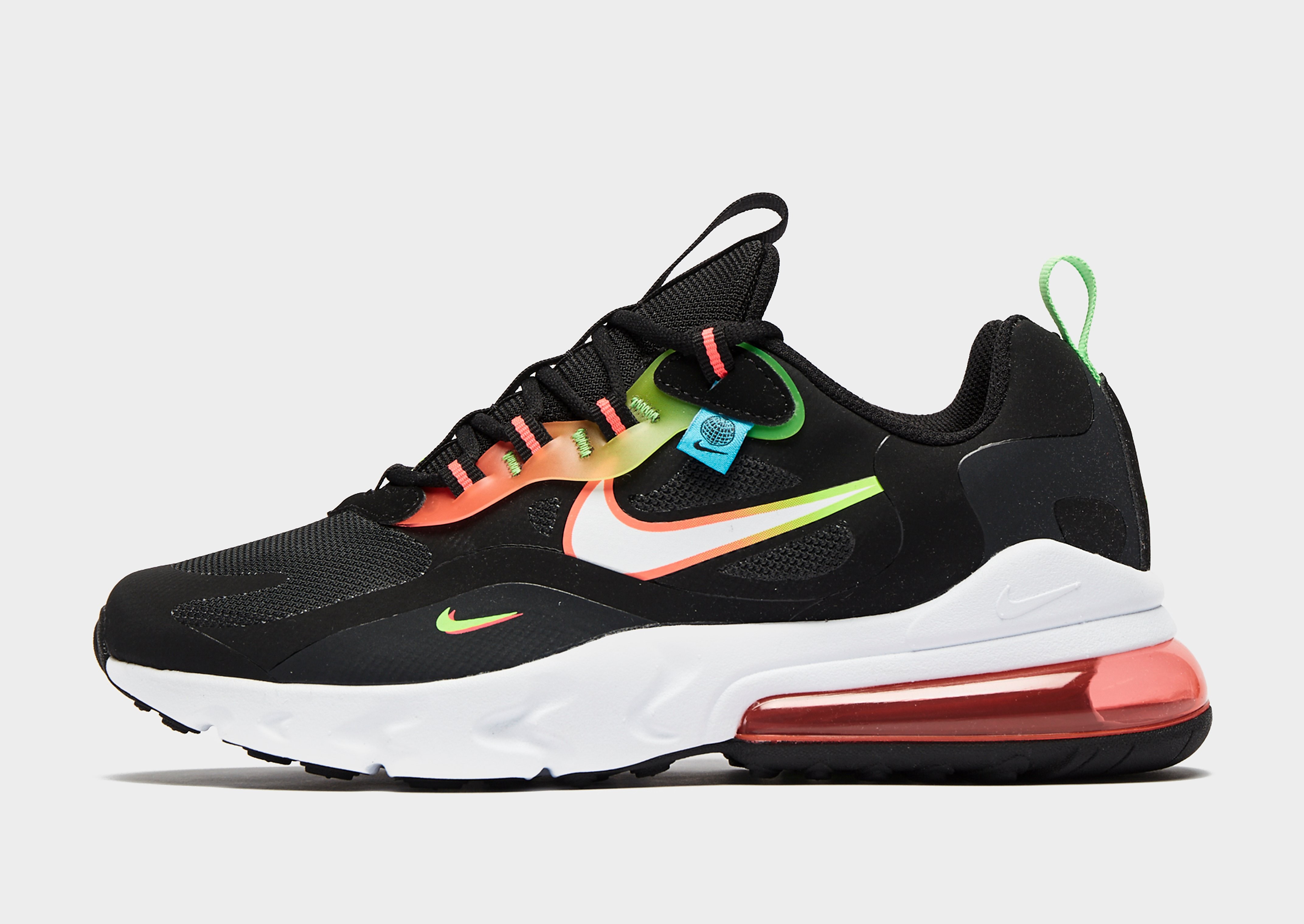 

Nike Air Max 270 React Worldwide Junior - Black - Kids, Black