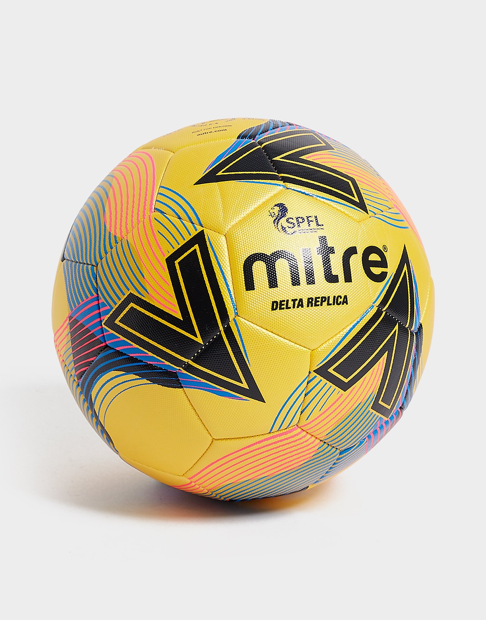 

Mitre Delta Replica SPFL 2020/21 Football - Yellow - Kids, Yellow