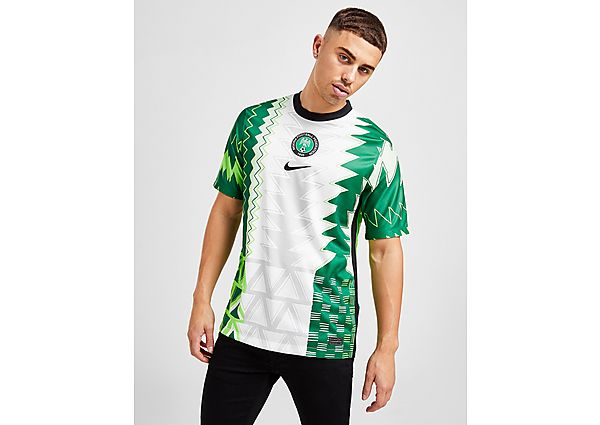 Nike Maillot Domicile Nigeria 2020/21 Homme - White/Black, White/Black