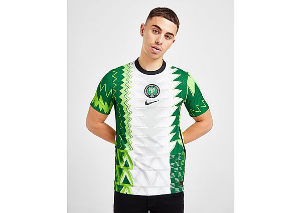 Nike Maillot Domicile Nigeria 2020/21 Home Vapor Homme - White/Black, White/Black