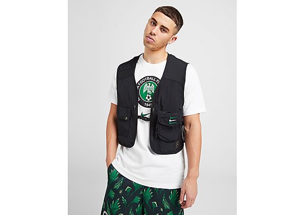 Nike Gilet Nigeria Homme - Black/Pine Green, Black/Pine Green