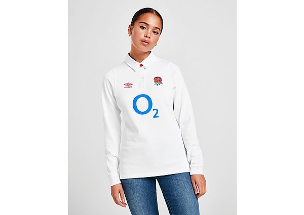 Umbro Maillot Domicile Angleterre RFU 2020 Manches longues Femme