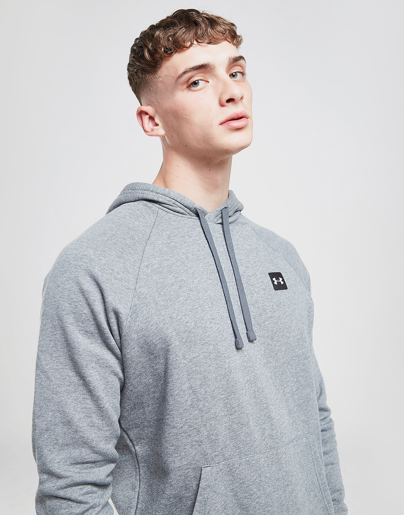 Under armour rival fleece overhead hoodie mens harmaa under armour JD Sports