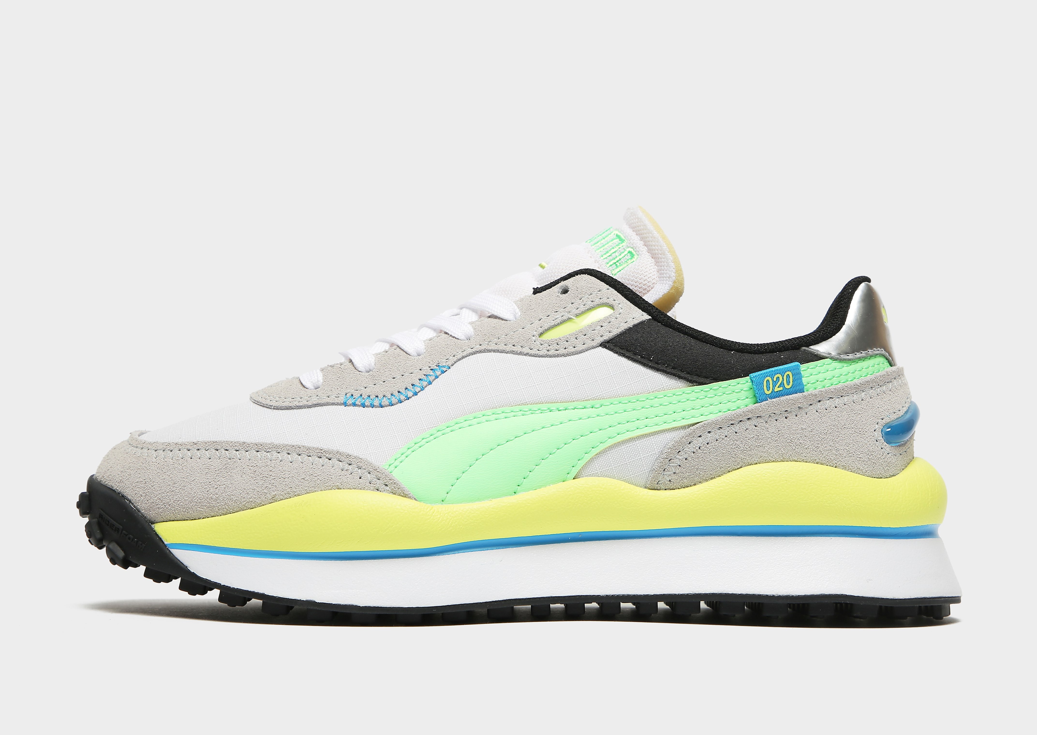 

Puma Style Rider Play On Women's - White/Green, White/Green