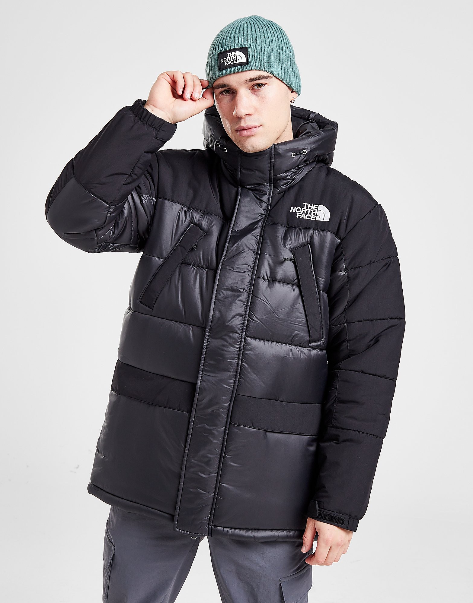 

The North Face Himalayan Insulated Parka Jacket - Black/Black - Mens, Black/Black